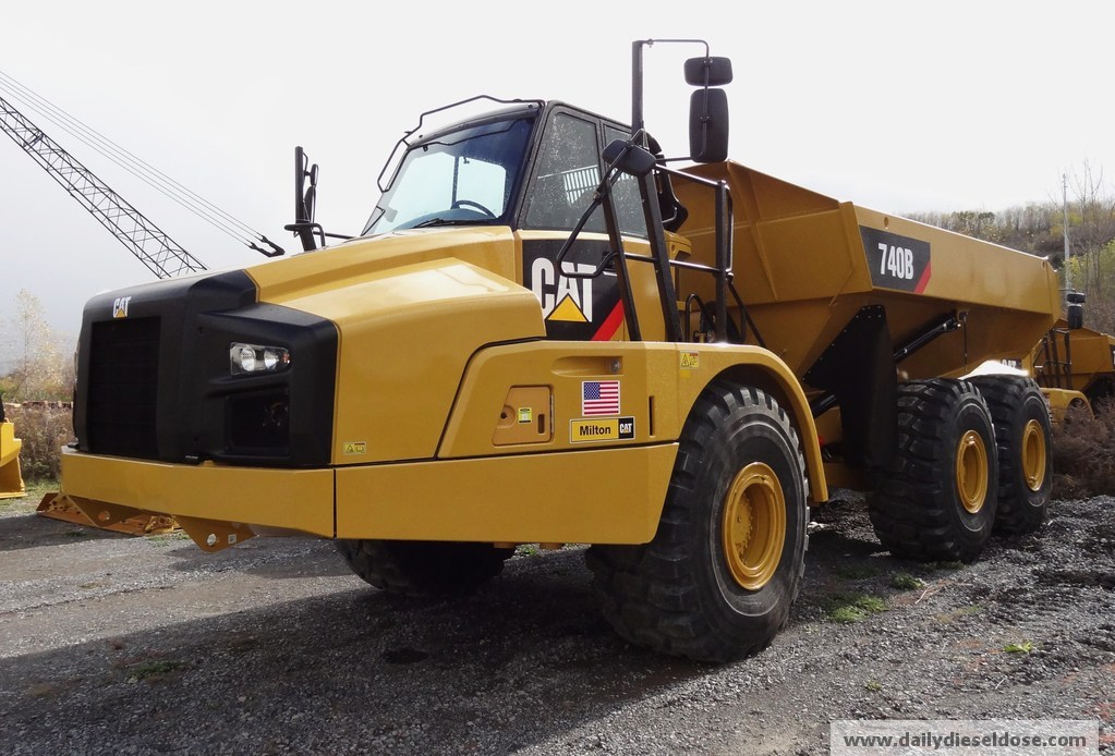 At the Dealer CAT 740B