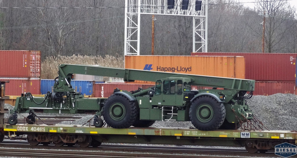 Rough Terrain Reach Stacker